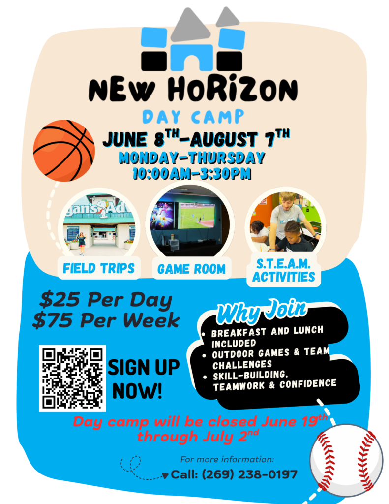 New Horizon (day camp) flyer