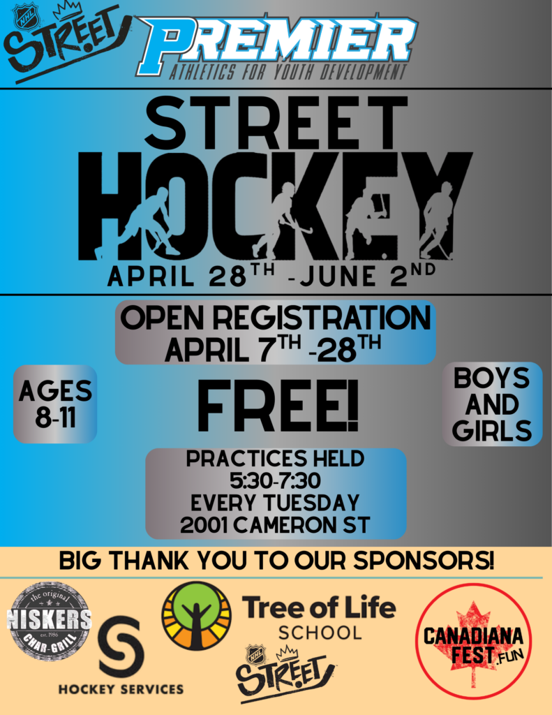 street hockey flyer
